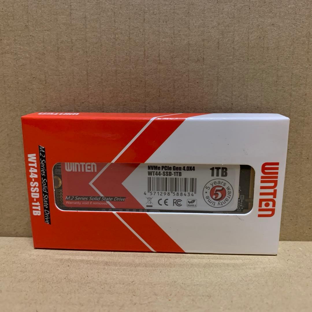 新品未開封　WINTEN WT44-SSD-1TB Gen 4x4 NVMe