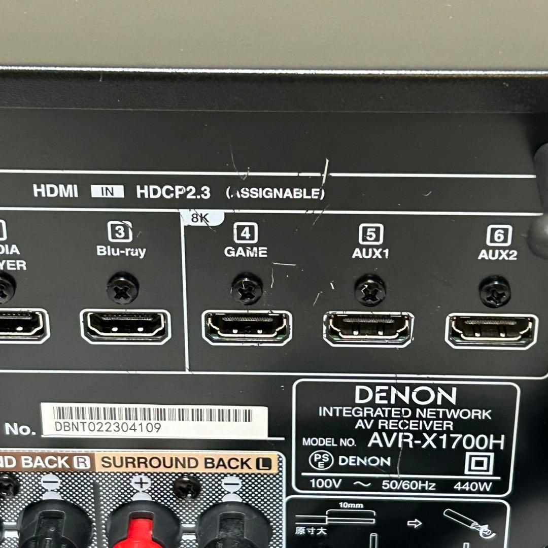 DENON AVR-S950H AVアンプ