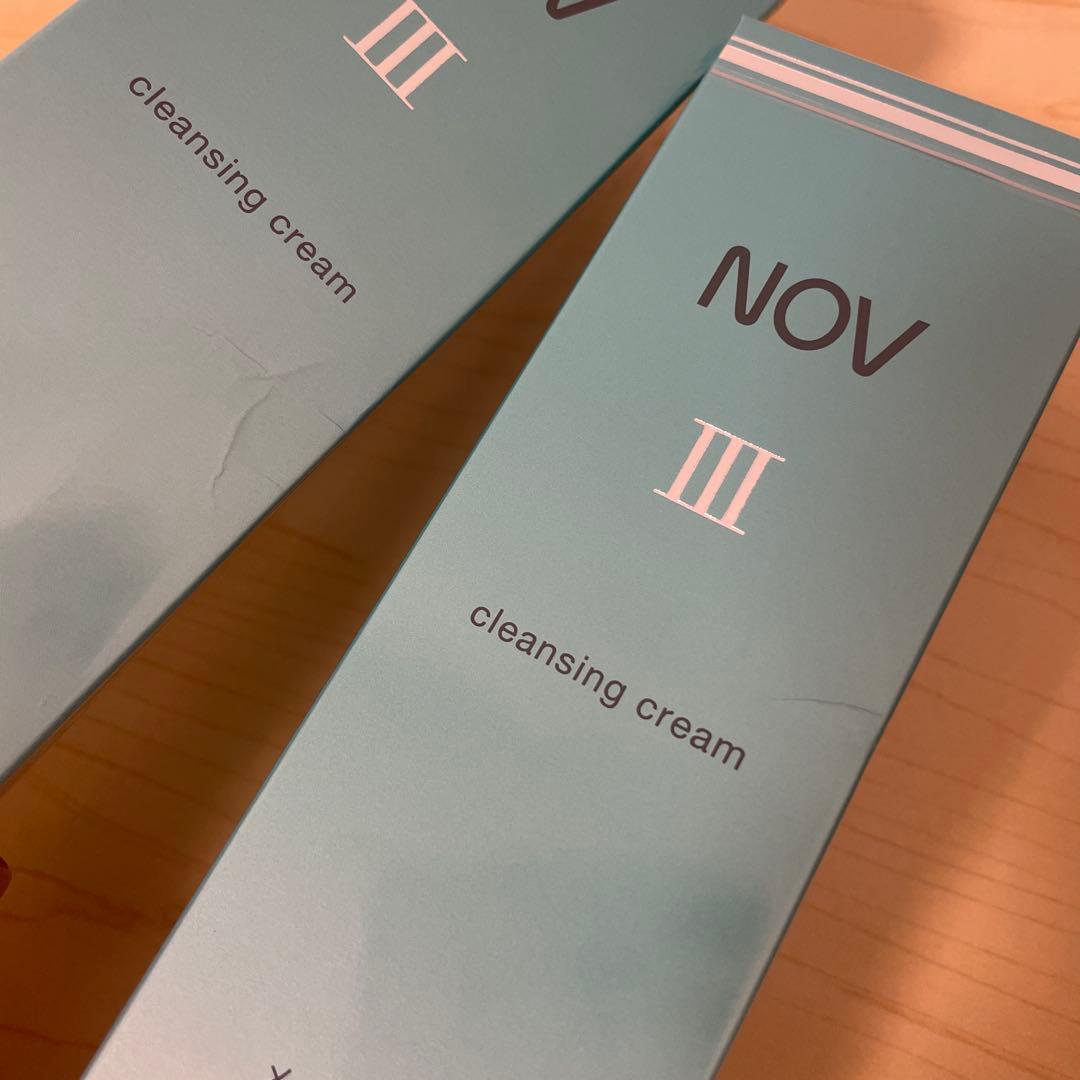 NOV III クレンジングクリーム❌3