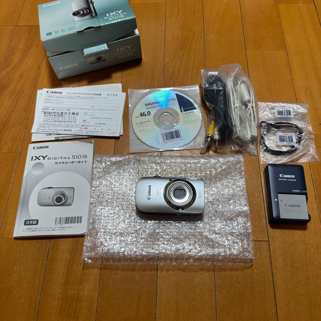 サード様 美品 Canon IXY DIGITAL 510 IS コンパクト
