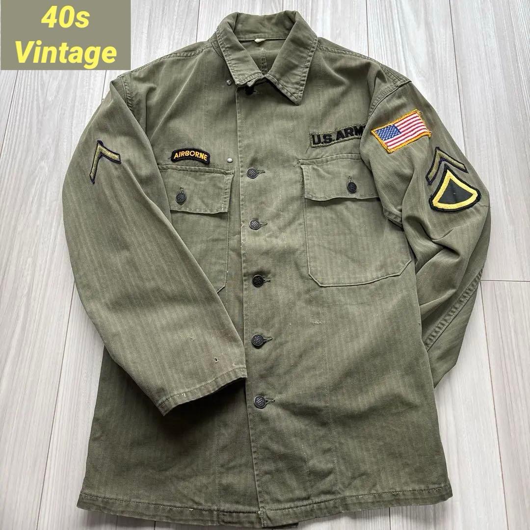 タ*ヤ様 40s M-43 HBTジャケット US ARMY ヴィンテージ ヘリ