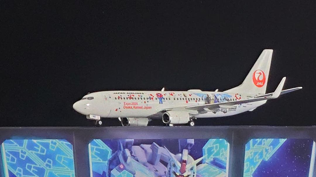 Phoenix JAL B737-800ガンダム Expo 2025 1:400
