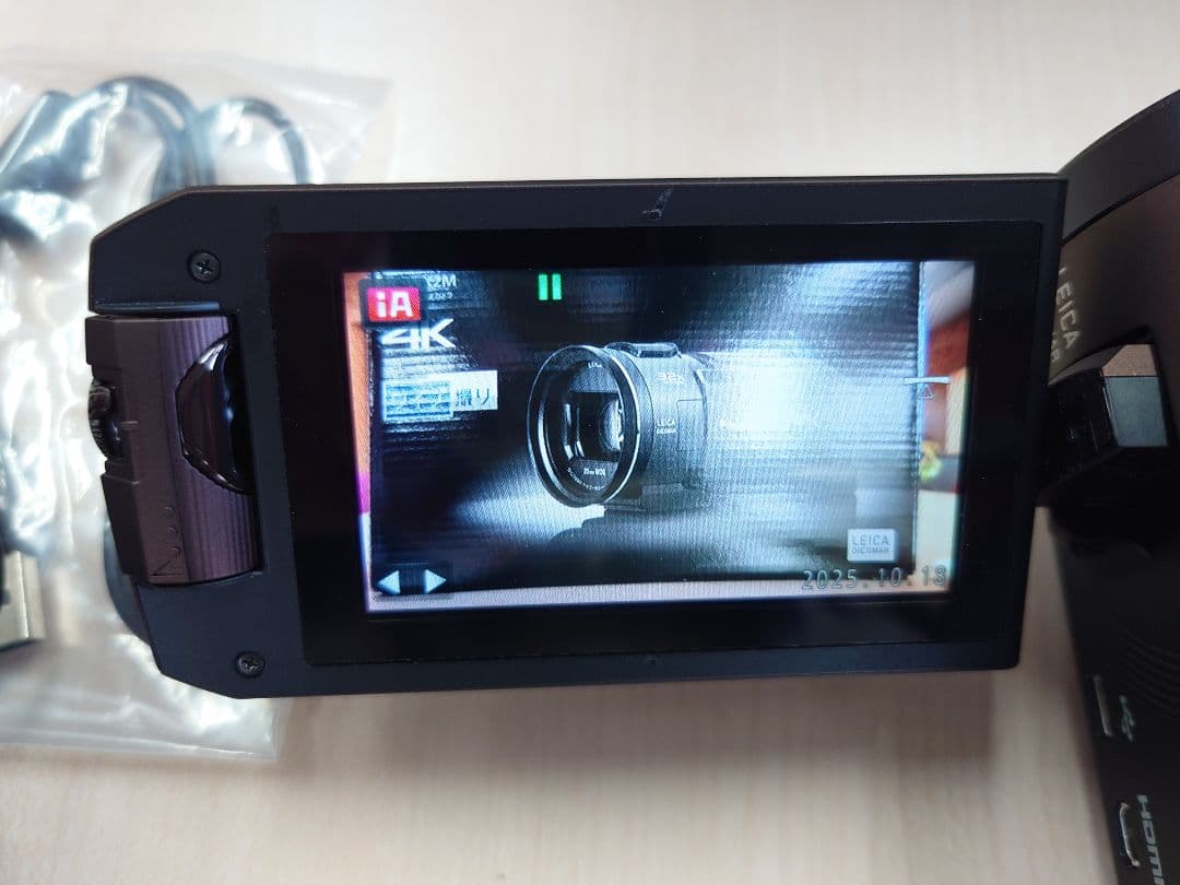 Panasonic HC-WX2M 4Kビデオカメラ ジャンク品