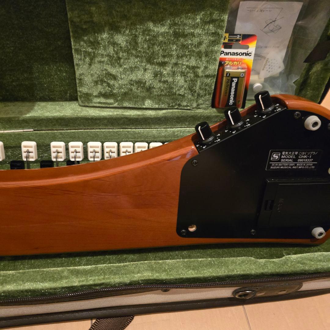SUZUKI 電気大正琴こはく　KOHAKUCHK-1ソプラノ美品