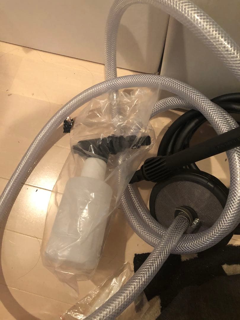 RYOBI 高圧洗浄機本体 イエロー　1回のみ使用　黒沢俊治さん専用ページ