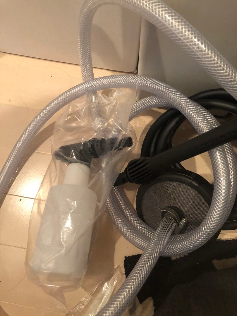 RYOBI 高圧洗浄機本体 イエロー　1回のみ使用　黒沢俊治さん専用ページ