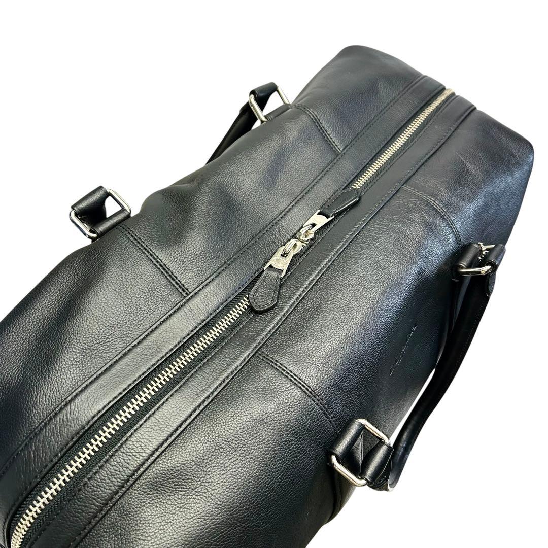 美品　COACH コーチ　F54765 レザー　2wayボストンバッグ　大容量