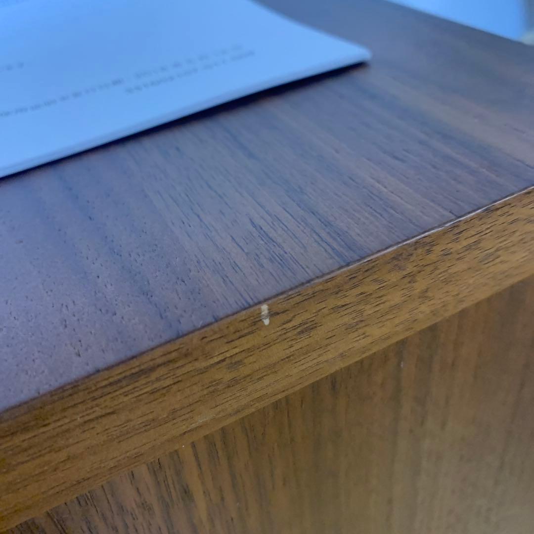 無印良品　ウォールナット材チェスト4段