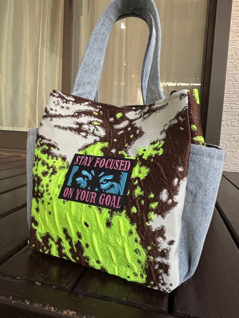 キューブトートバック 一点物