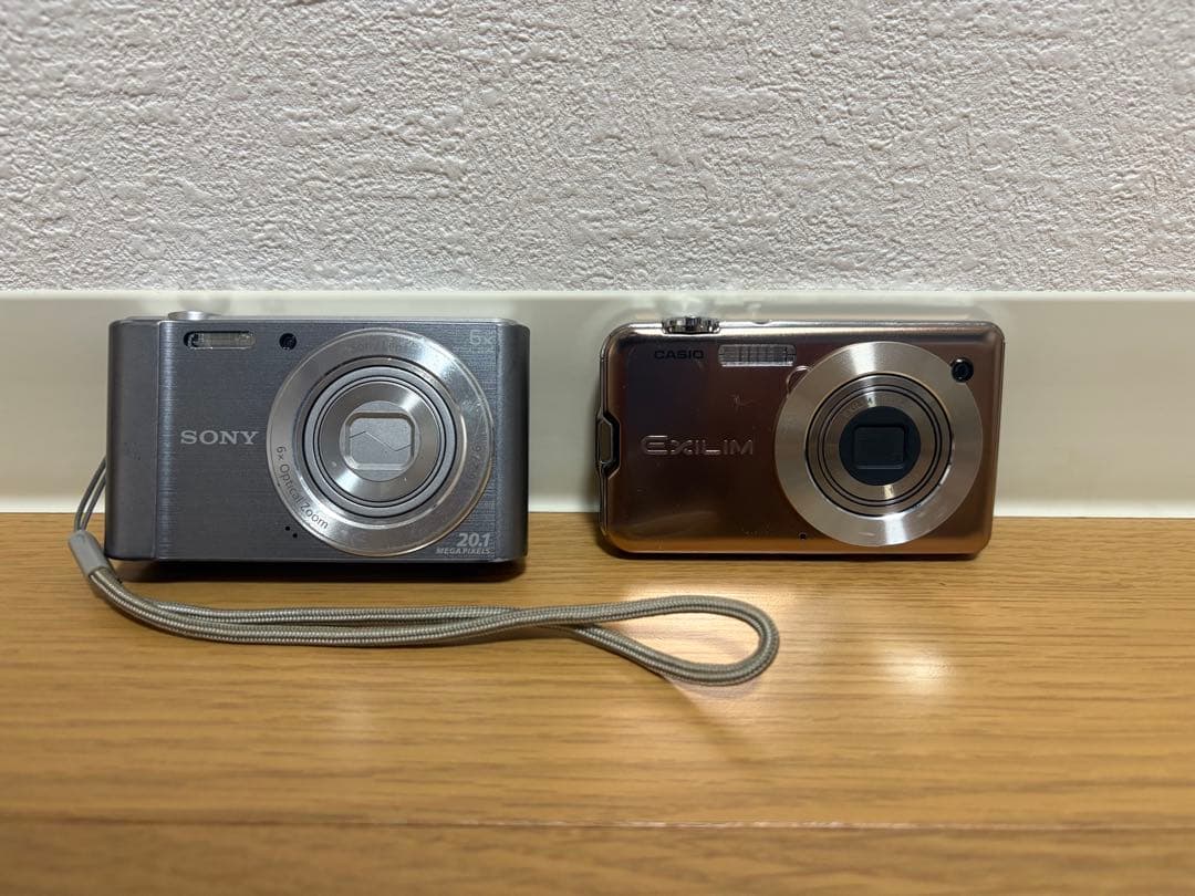 カメラ2個セット DSC-W810 EX-S12 本体のみ