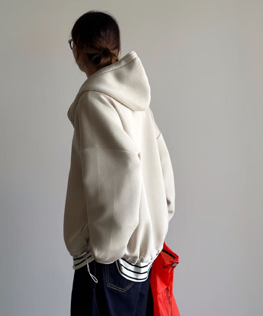 ARULLE フロントスナップダイバーパーカー