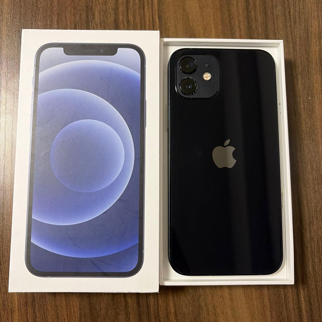 Apple iPhone 12 ブラック 本体　128GB