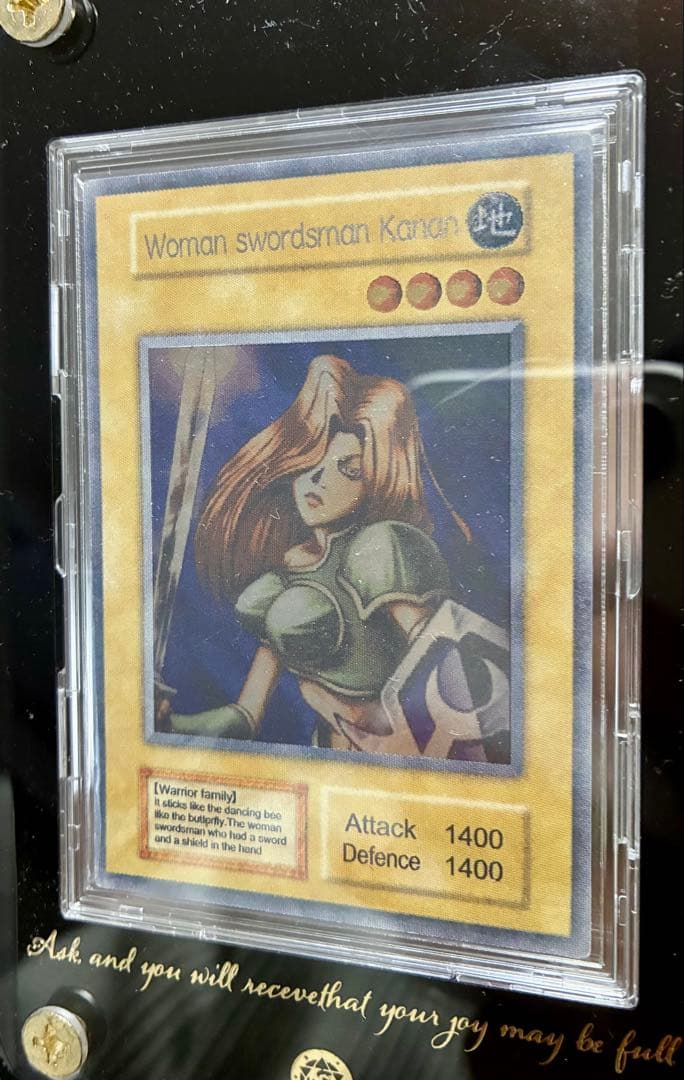 ⭐️レリーフ仕様⭐️女剣士カナン⭐️ 外国版　鑑賞用