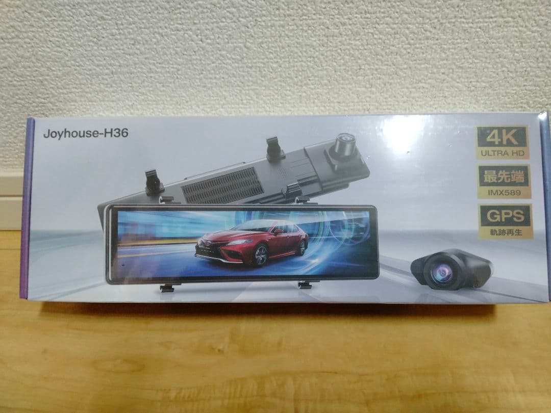 ドライブレコーダー ミラー型 前後カメラ 12インチ 頂戴画面4K 新品未使用