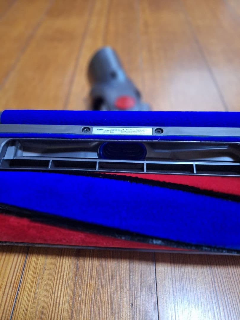 Dyson 掃除機 ヘッド 青と赤