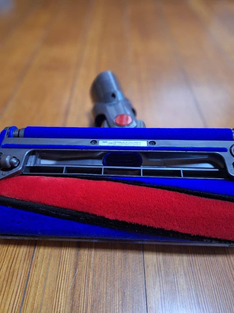 Dyson 掃除機 ヘッド 青と赤