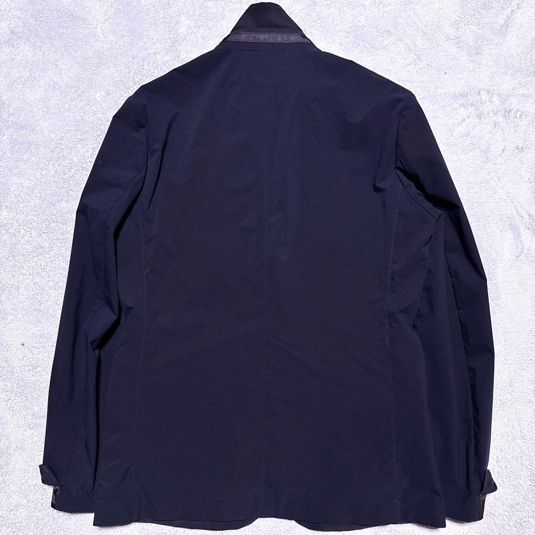 現行【未使用】BRIEFING ナノユニバース 別注 トラベルジャケット 濃紺