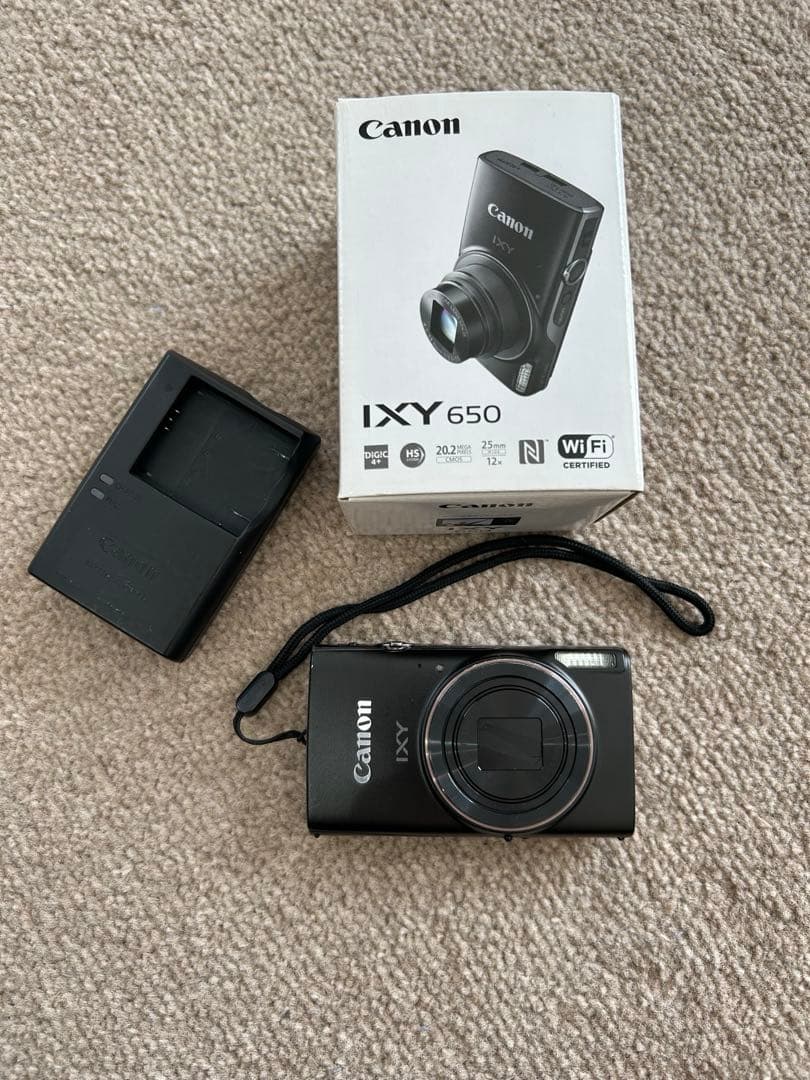 Canon IXY 650 ブラック 本体