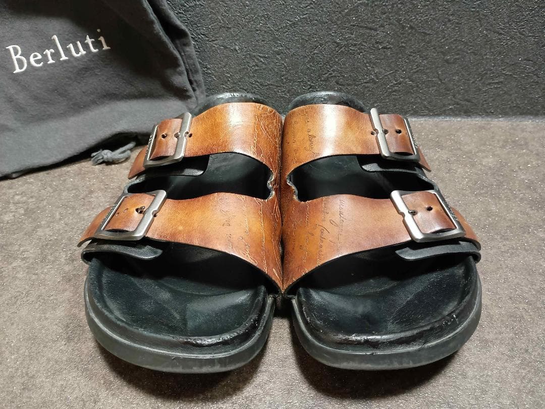 超レア品　BERLUTI ベネチアレザー サンダル