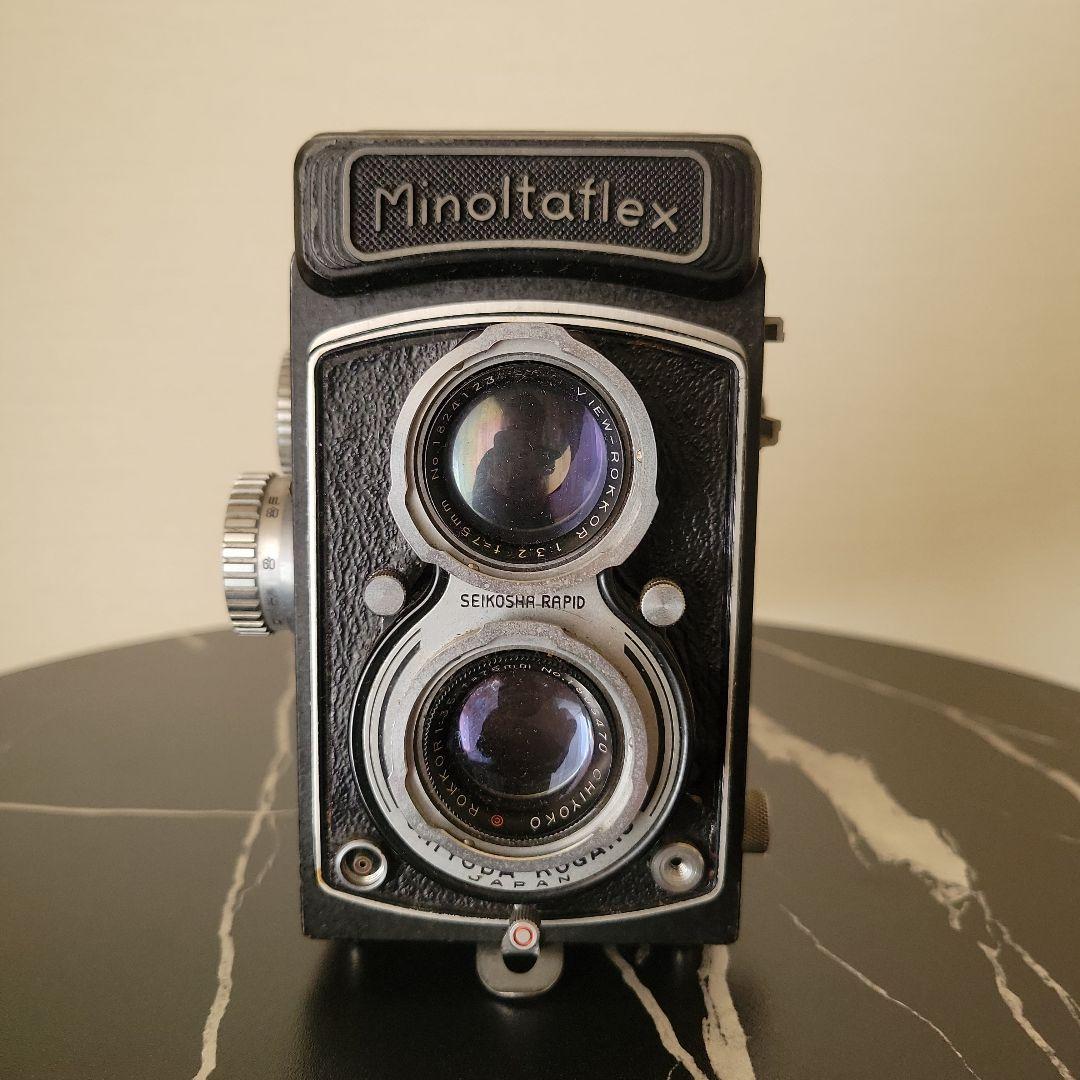 Minolta flex 二眼レフカメラ【説明書付き】