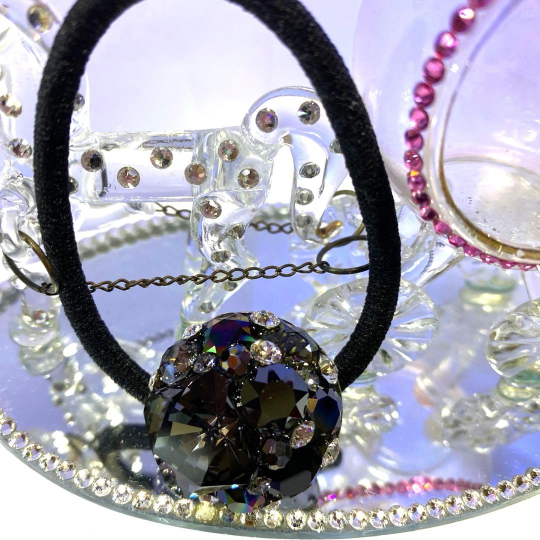 えっぴーさま❤️スワロフスキー　ヘアゴム