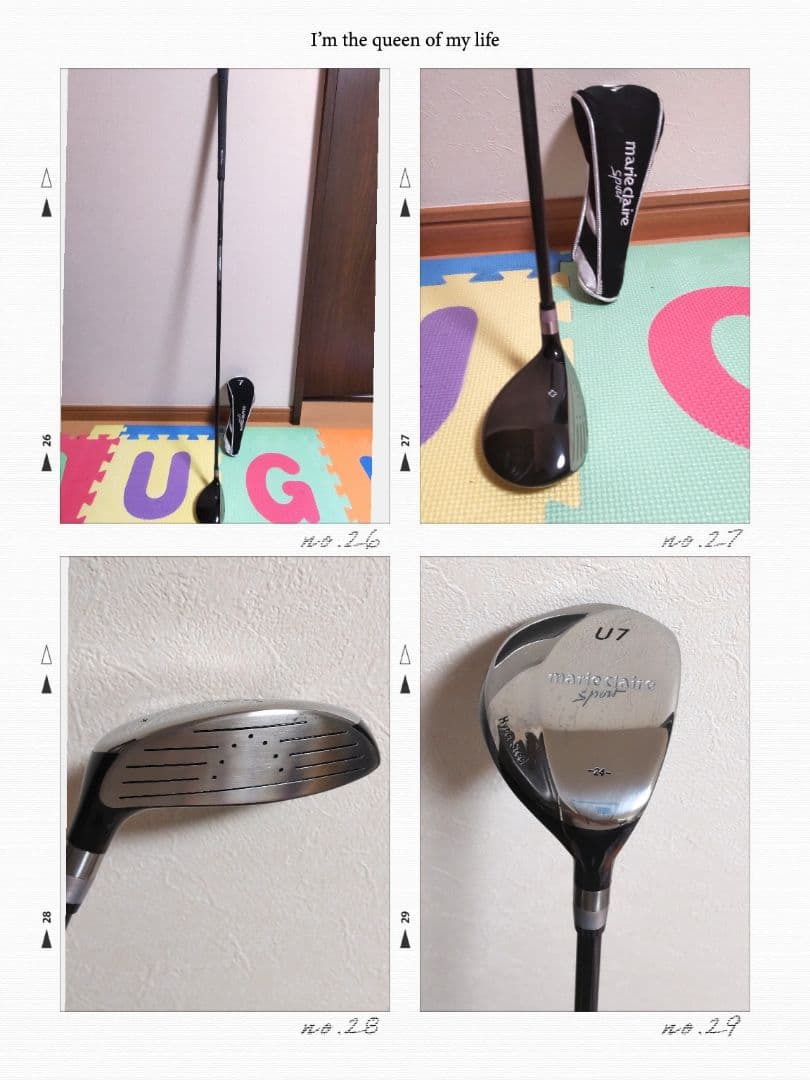 marieclaire レディース ゴルフクラブセット 右