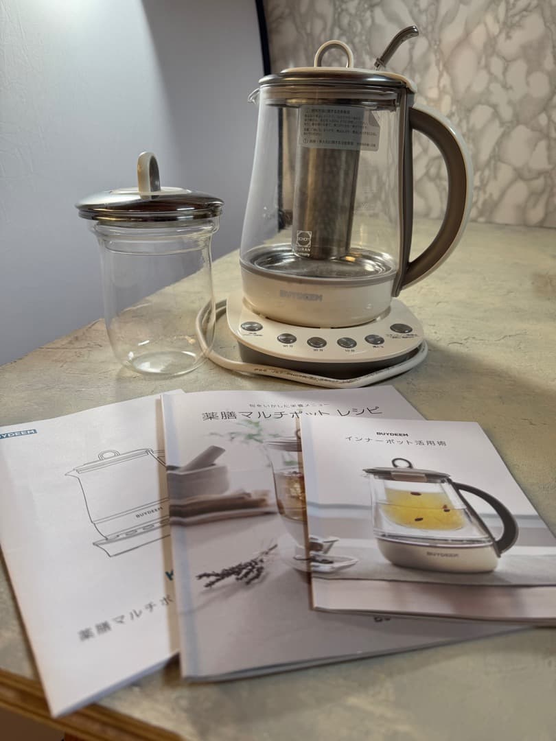 美品！ほぼ未使用！BUYDEEM 薬膳マルチポット&インナーポットラック