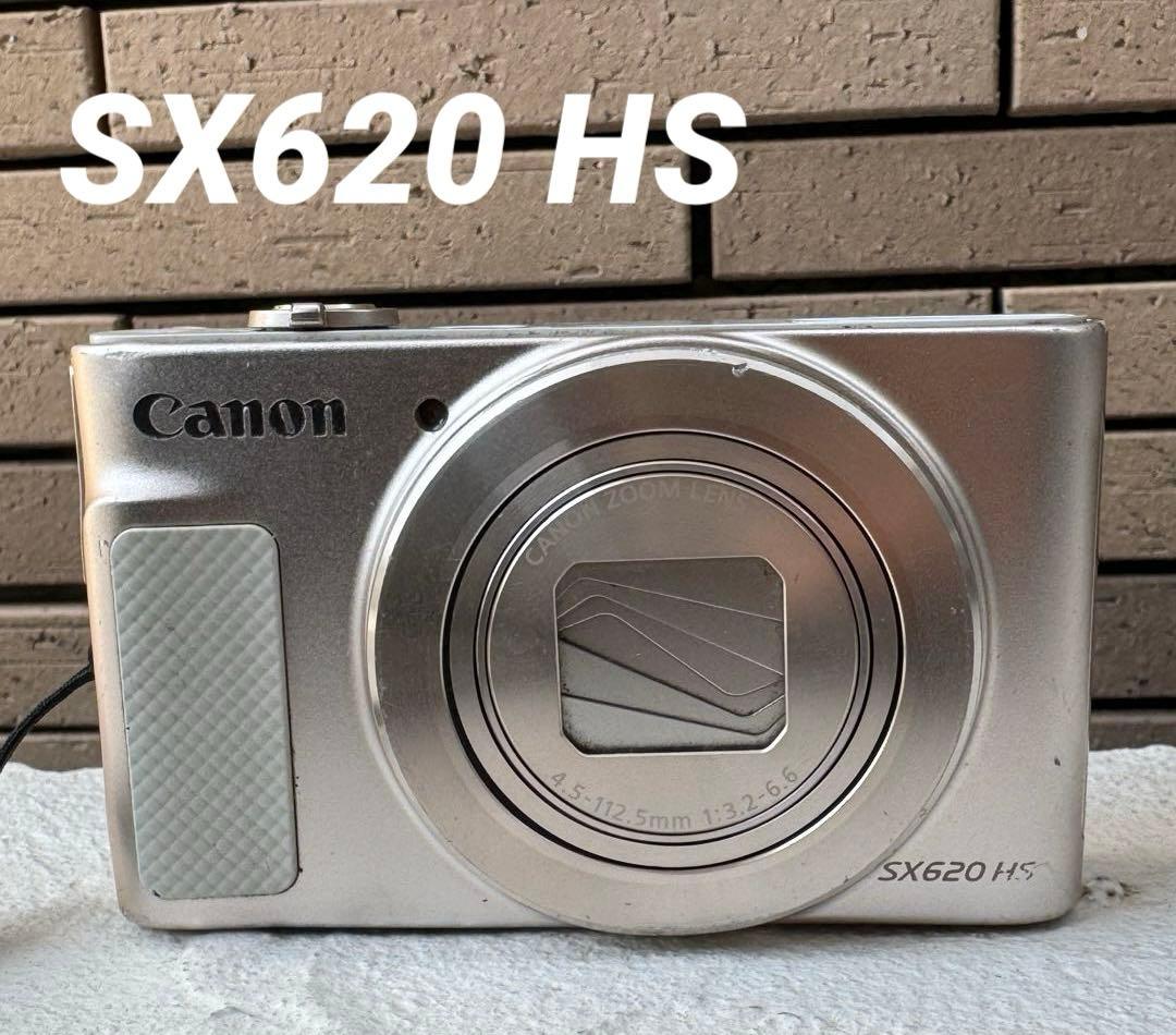 操作OK【ジャンク】Canon PowerShot SX620 HS　シルバー