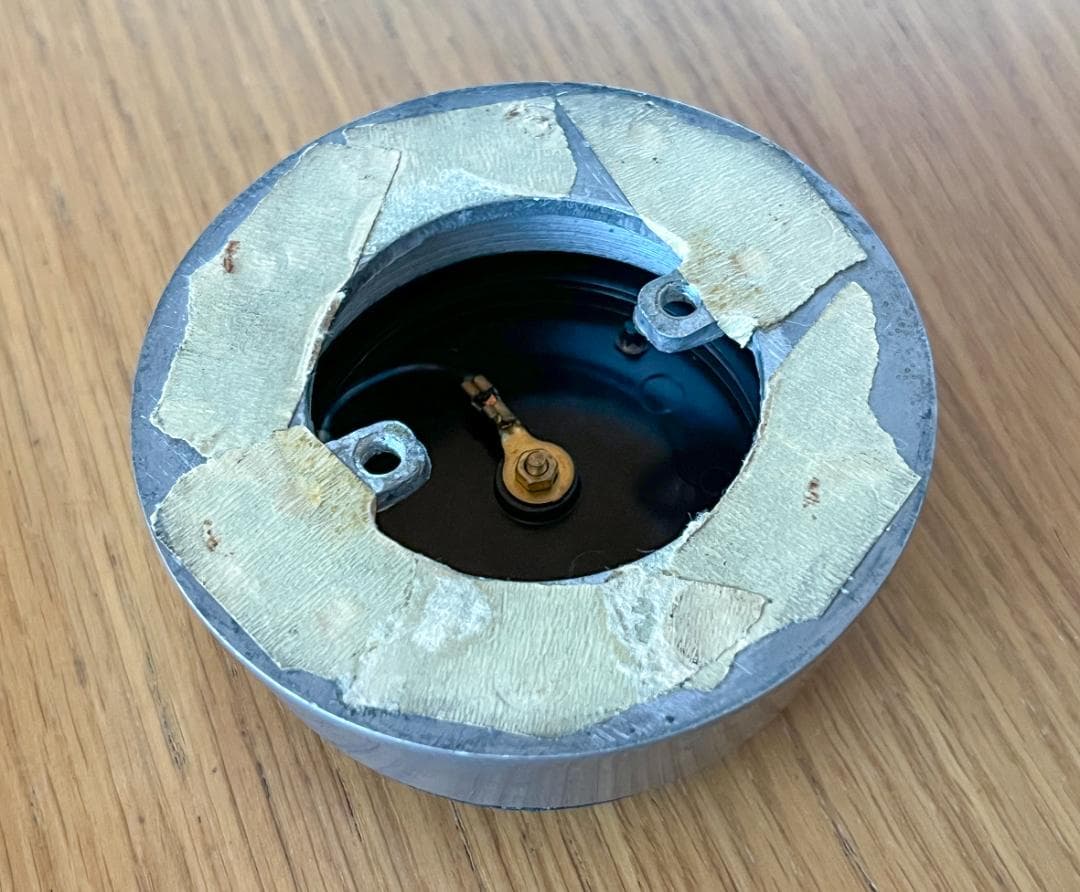 レスレストン　グランプリ　ウッドステアリング　390mm　カラー付き　当時もの