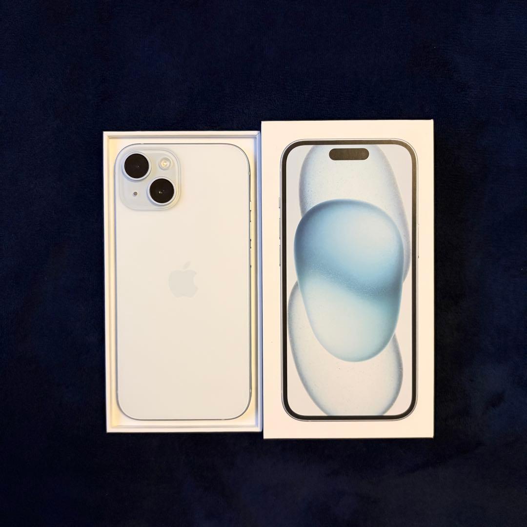 Apple iPhone 15 ブルー SIMフリー　128GB