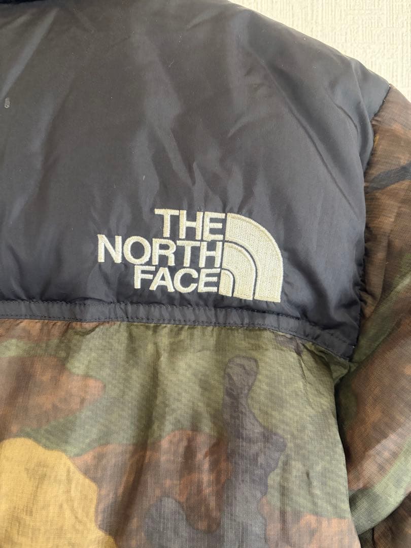 THE NORTH FACE ヌプシ 迷彩ダウンジャケット