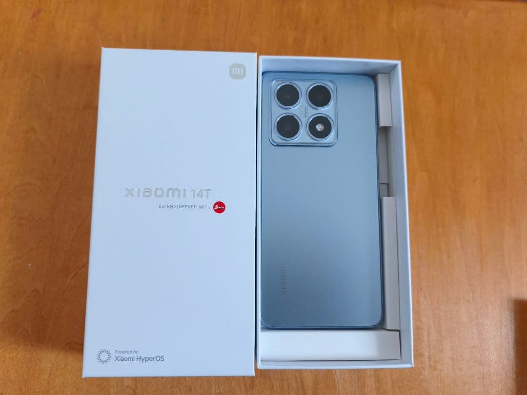 スマートフォン本体 Xiaomi 14T Titan Blue 12GB/256GB