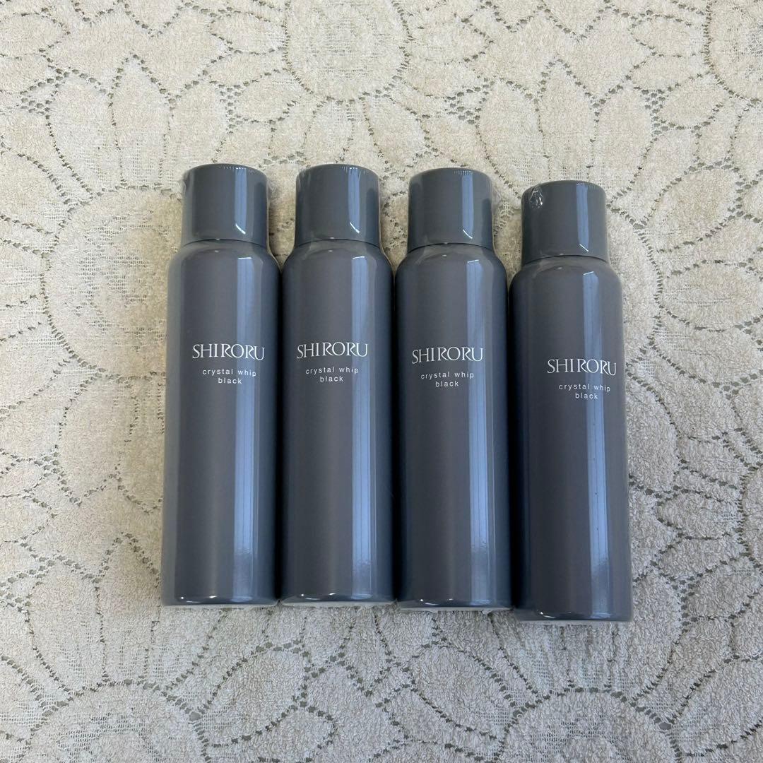 SHIRORU☆クリスタルホイップ ブラック☆4本セット