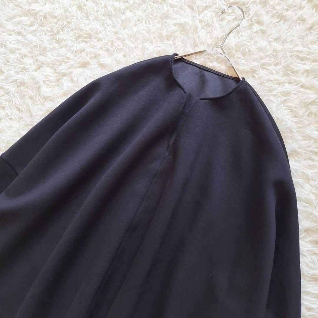 現行モデル✨ルフィル エアクッションカットソー キーネック トップス ブラック