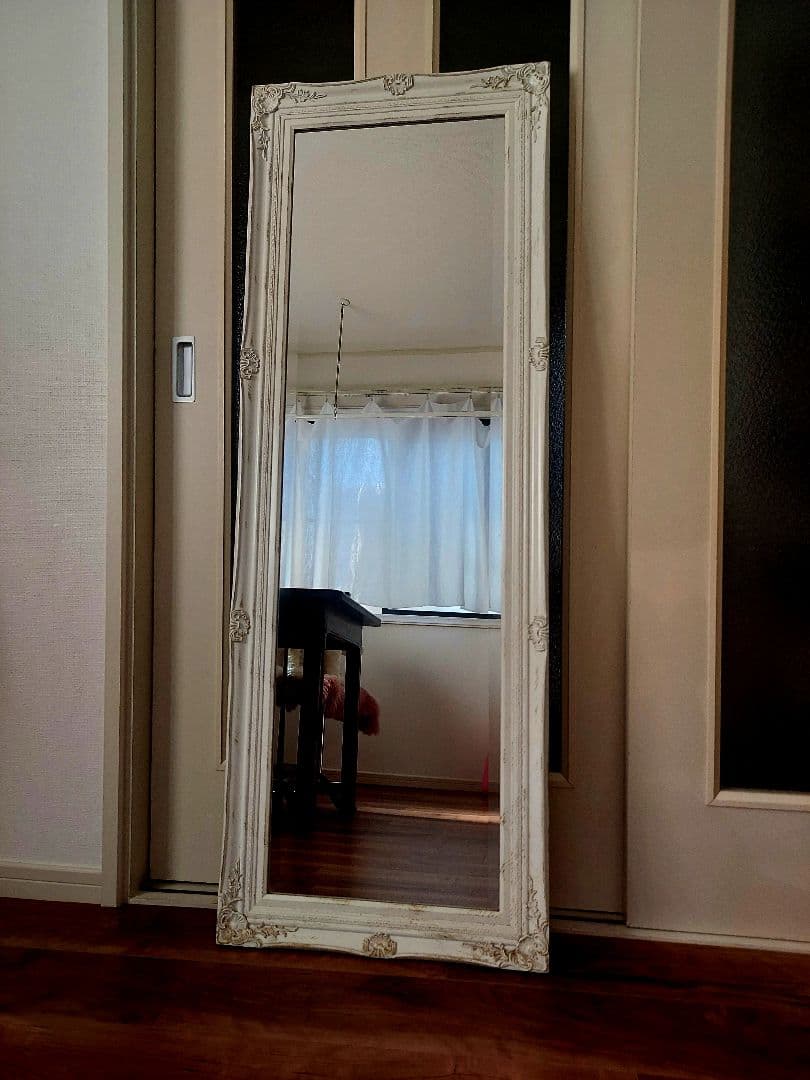 アンティーク調 姿見 全身鏡