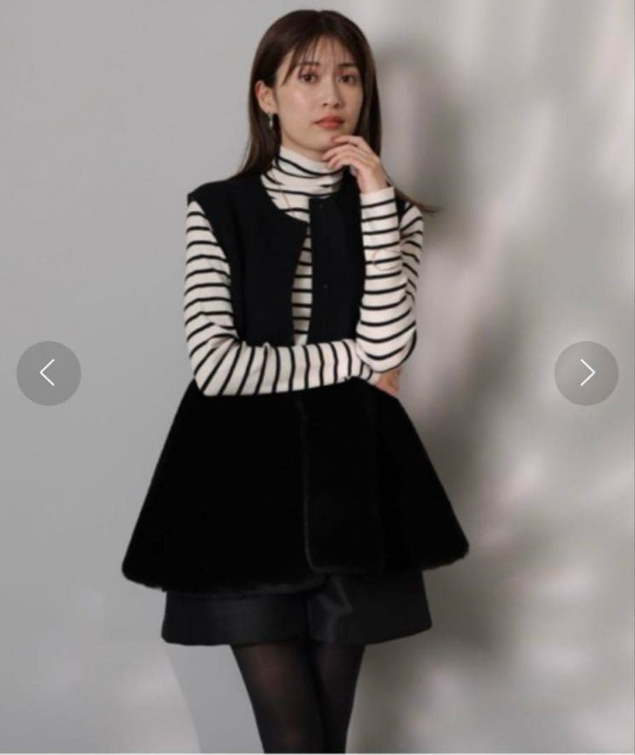 Apuwaiser-riche ベプラムファーリバーシブル