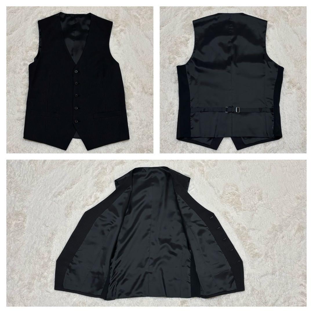 【極備品】スーツセレクト　セットアップ　スーツ　3ピース　XLサイズ　ストレッチ