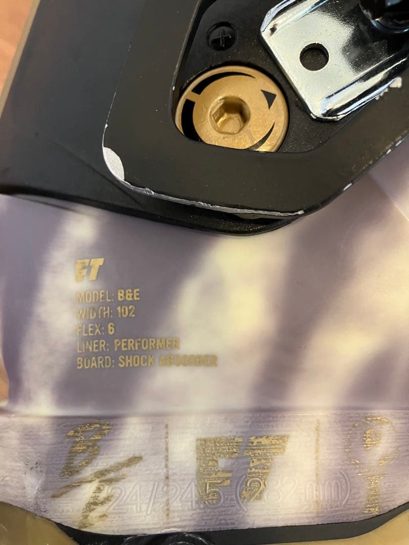 FT B&E スキーブーツ 24-24.5cm フルチルト FGPROインナー