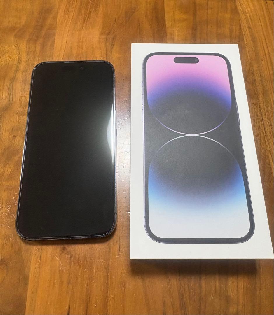iPhone 14Pro 128GB SIMフリー ディープパープル 本体