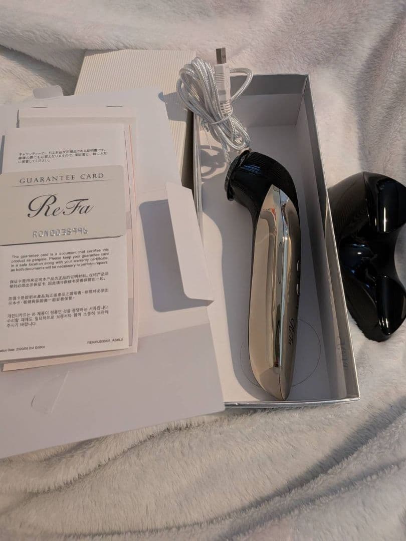 ReFa 美顔器 シルバー・ブラック