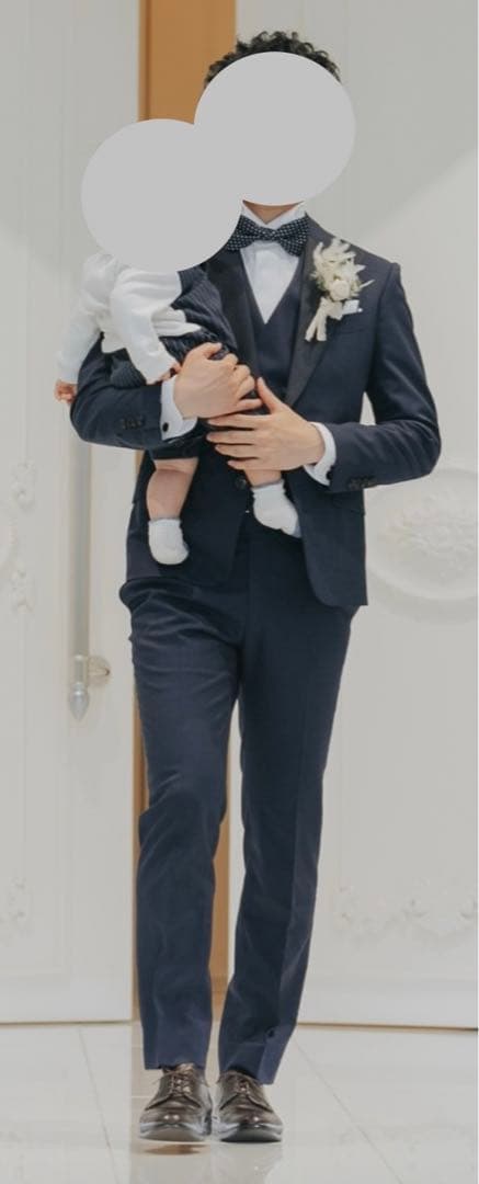 タキシード　スーツ　3点セット　ビームスデザイン