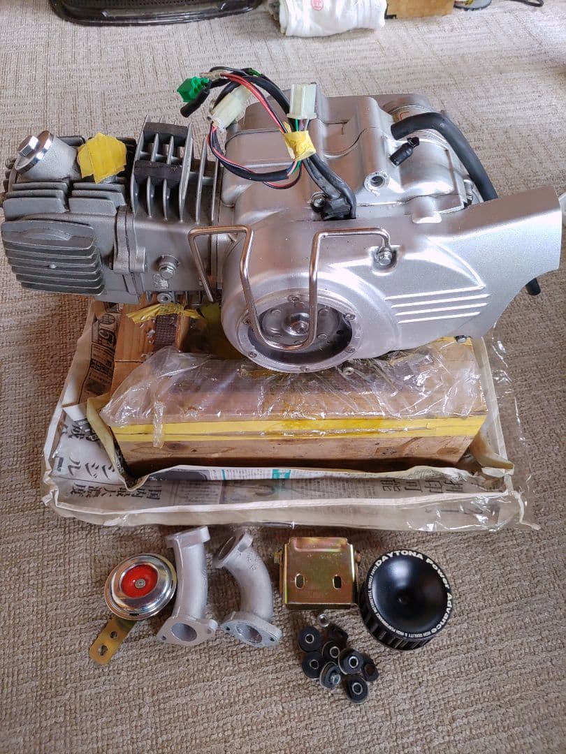 リーファン110cc 遠心クラッチ4速マニホールド×②リアサス＆色々