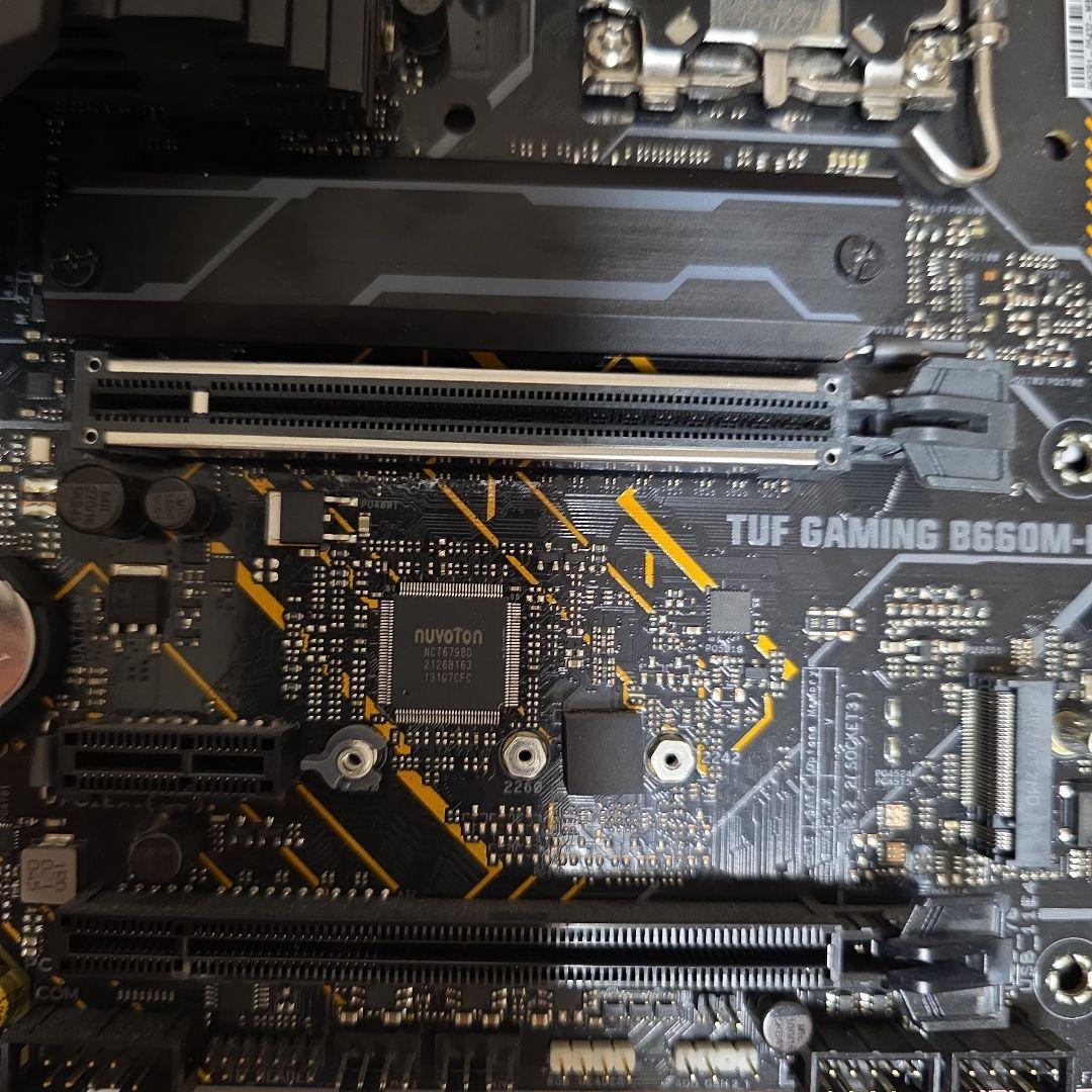 【ジャンク】ASUS TUF GAMING B660M-PLUS D4