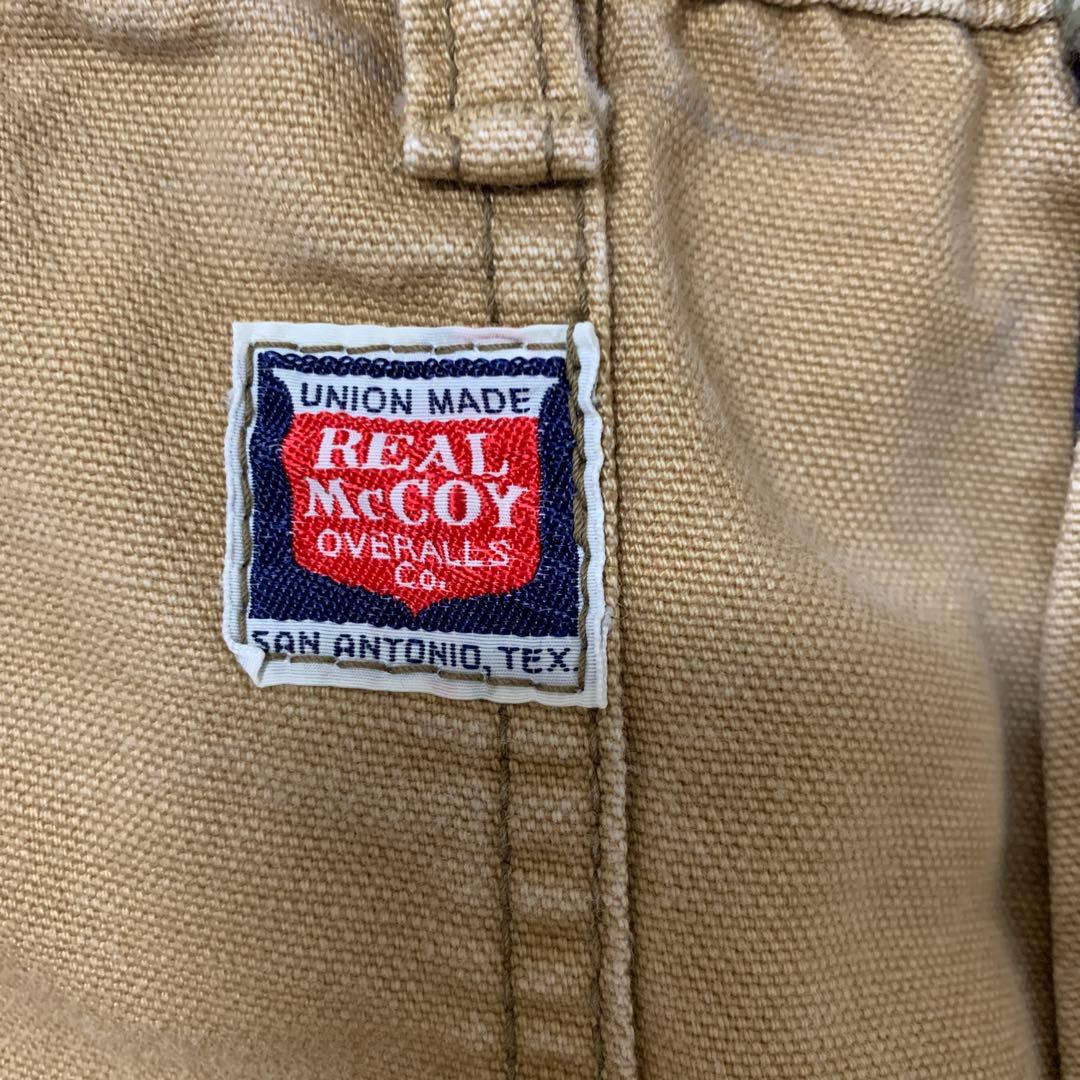 REAL McCOY ベージュ ワークパンツ