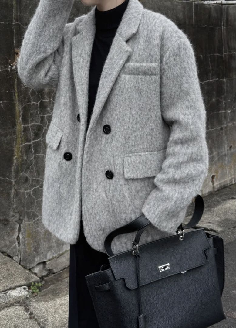 gypsophila ミドル丈オーバーサイズシャギーコート