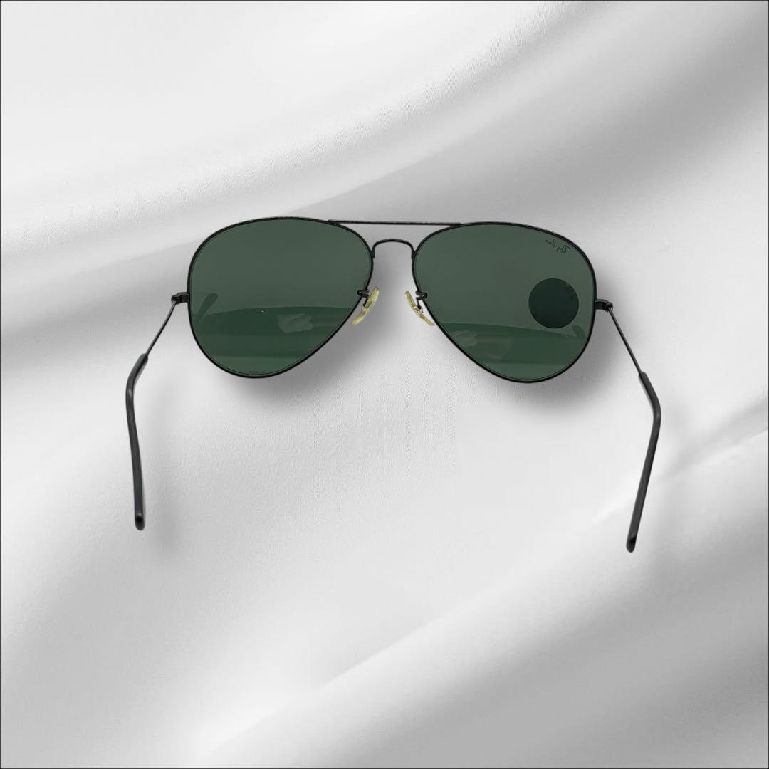 【美品】 B&L ボシュロム レイバン サングラス ブラックフレーム