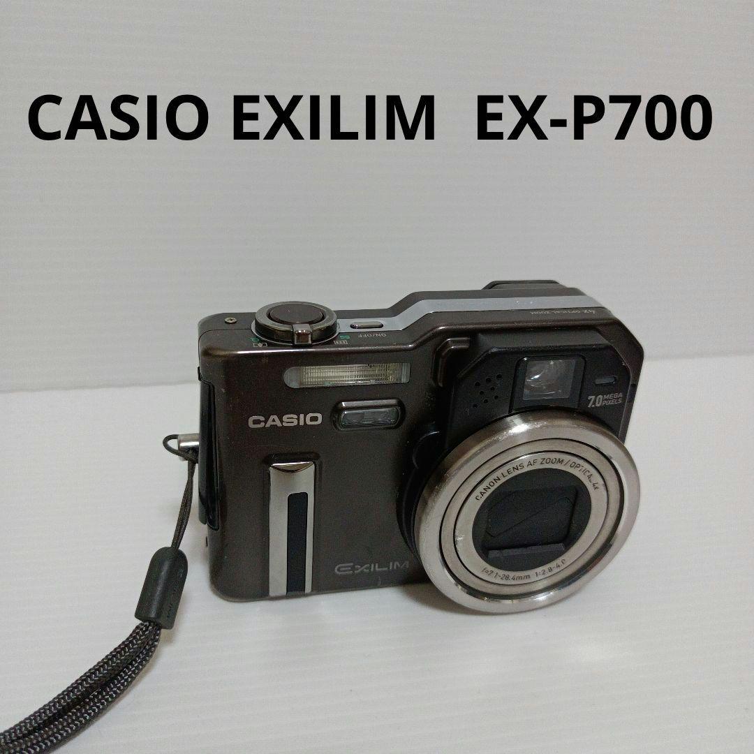 稀少【動作済品】CASIO カシオ EXILIM EX-P700 レトロコンデジ
