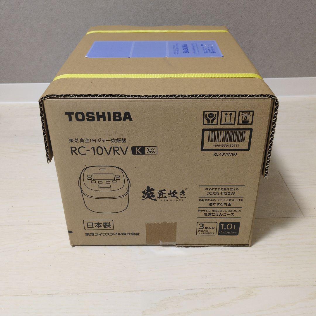 TOSHIBA RC-10VRV K 炊飯器 1.0L