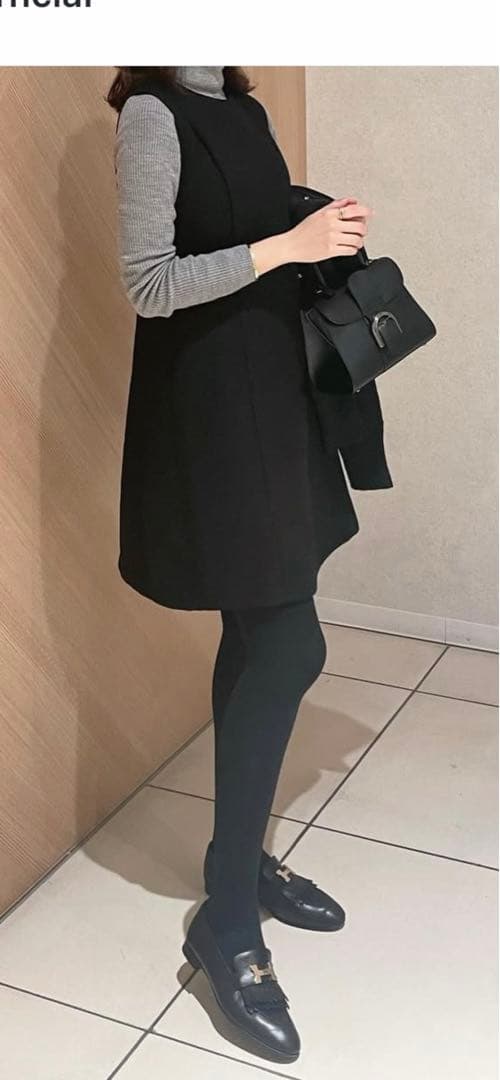 ENEU エヌー　ウールワンピース　ミニワンピース