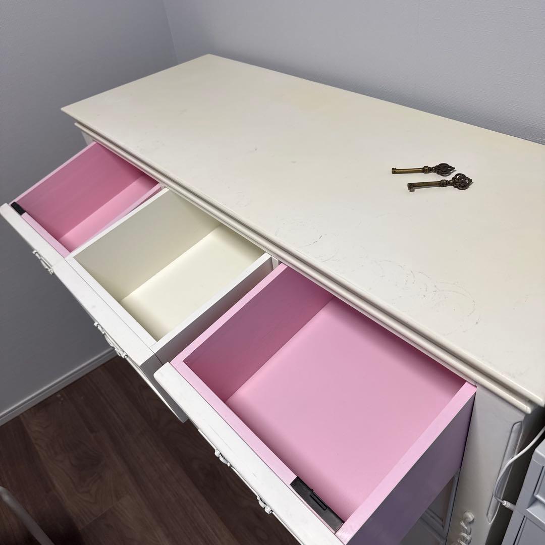 リュバンシュ　チェスト　タンス　ホワイト